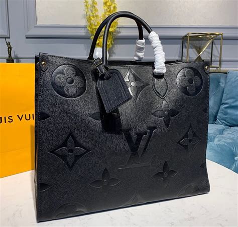 louis vuitton borsa onthego nera|OnTheGo MM Monogram Empreinte Leather .